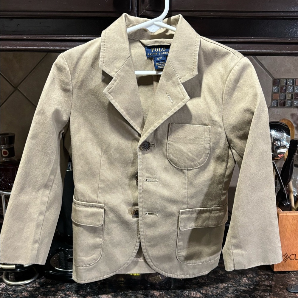 Polo by Ralph Lauren Kids Beige Blazer